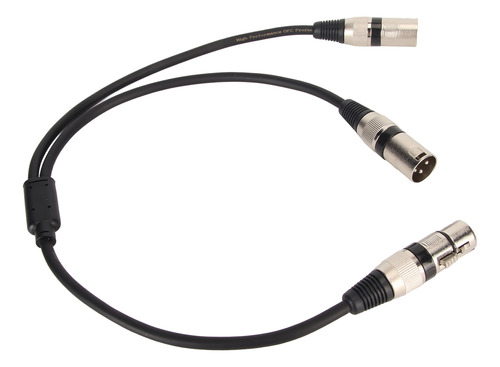 Cable Divisor Xlr De 3 Pines Hembra A Doble Macho, Silencios