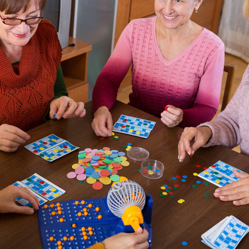 Nuevo Nuevo 100 Fichas De Bingo De Colores For Jugar Y
