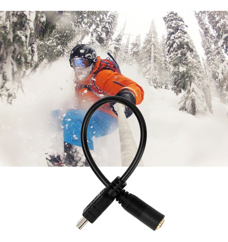 Mini Usb A 3,5 Mm Adaptador De Micrófono Jack De Audio De Tr