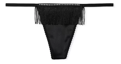 Calcinha Victorias Secret Fringe V-string Strass Panty