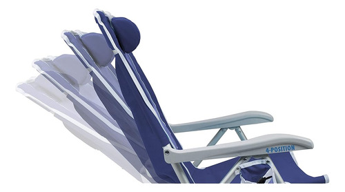 Gci Outdoor Waterside Backpack Beach Chair- Royal Blue