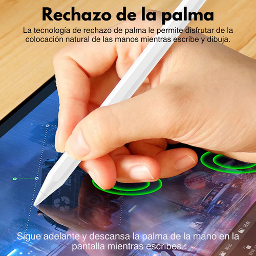 Pencil Carga Inalámbrica Magnética Lápiz Stylus Para Ipad