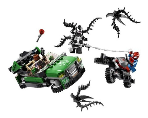 Lego 76004 Marvel Super Heroes Hombre Araña ciclo de Araña Sin Caja Completa De Chase 
