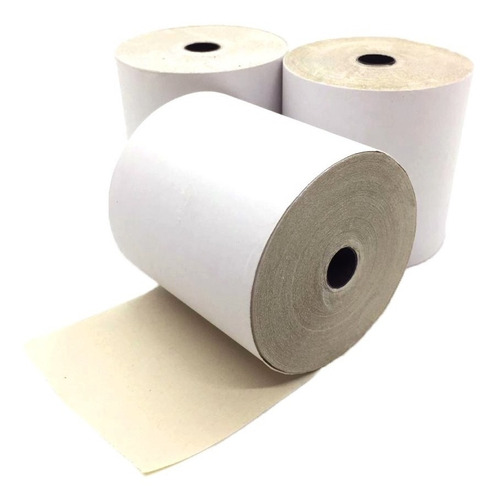 Imagen 1 de 4 de Rollo De Papel Quimico 76 Mm X 30 Mts