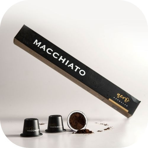 Cápsulas Café Macchiato Nero X 10 Un - Para Nespresso
