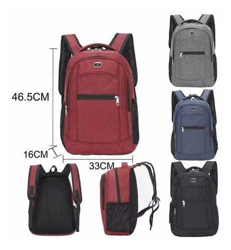 Kit 20 Mochila Unissex Escolar
