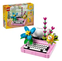 Comprar Lego Creator 3em1 - Máquina De Escrever Com Flores