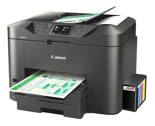 Impresora Canon Maxify Mb2710 + Sistema Continuo De Negocios