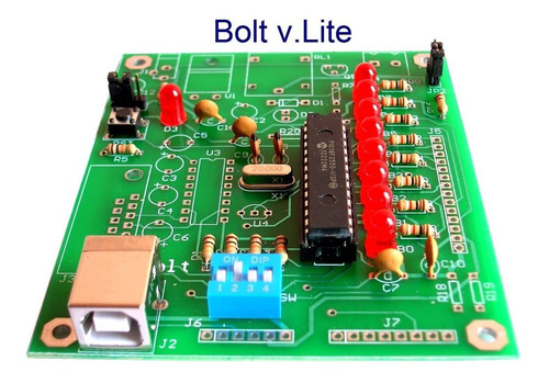 Tarjeta Desarrollo Bolt 18f2550 + Display 7 Segmentos