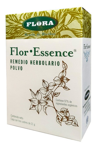Flora Flor Essence Remedio Herbolario Polvo 