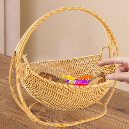 Pp Material Snack De Frutas Canasta De Comedor Decoración