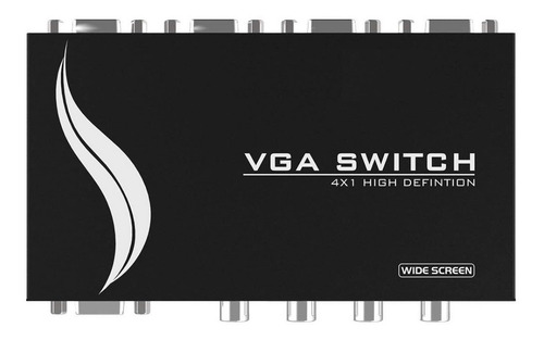 Imagen 5 de 8 de Switch 4 Puertos Vga Entrada Para Pc + 1 Salida Vga Monitor
