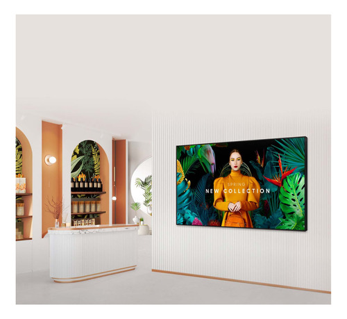 Pantalla Samsung Lh65qm 65 Crystal Uhd Wi-fi Negro