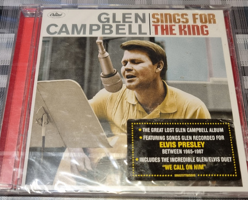 Glen Campbell -sings For The King -cd Impor New #cdspatern 