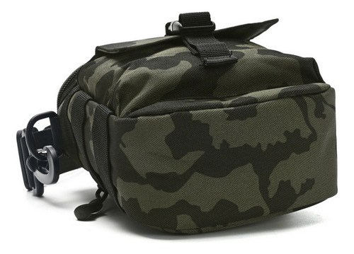 Morral Tactico Wandesrulst Portacamara Molle Camuflado Verde