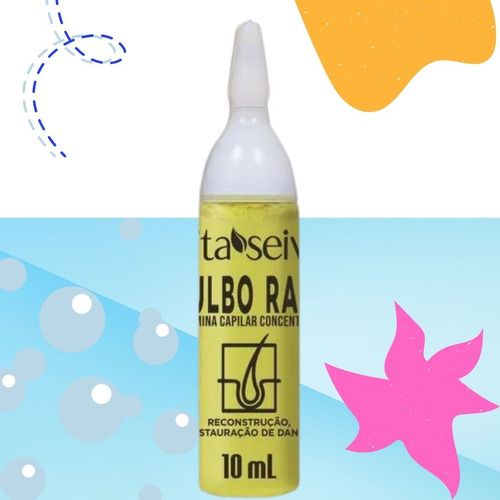 Imagem 5 de 5 de Kit 3 Ampolas Vitamina Capilar Bulbo Raiz Vita Seiva 10ml