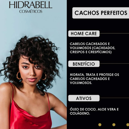 Shampoo Cabelo Cacheado Para Ter Cachos Perfeitos 500ml