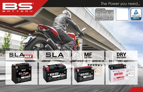 Batería Bt12b4 Bs Battery Ducati Kawasaki Yt12b-bs Gt12b4