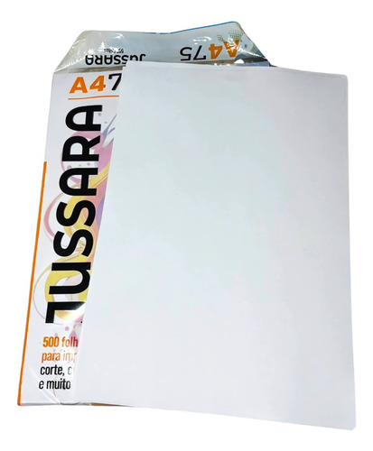 Kit 4 Resma Caixa Folha Papel A4 Cor Branco 500u 75g Barato