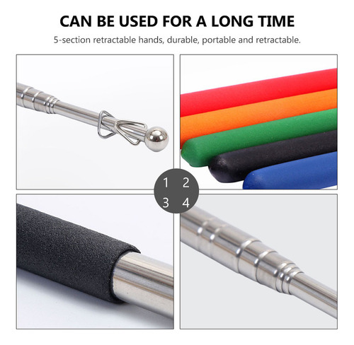 Hand Pointer Stick Pointer, 3 Unidades
