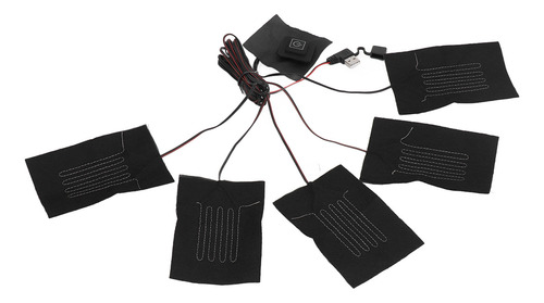 Chaleco Térmico Eléctrico Compuesto Impermeable De Tela