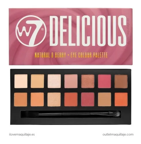 W7 Eyeshadow Palette Delicious