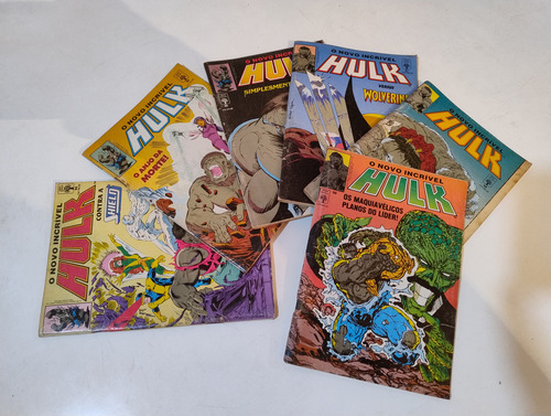 Lt11hul Lote 11 Revistas Incrivel Hulk Editora Abril