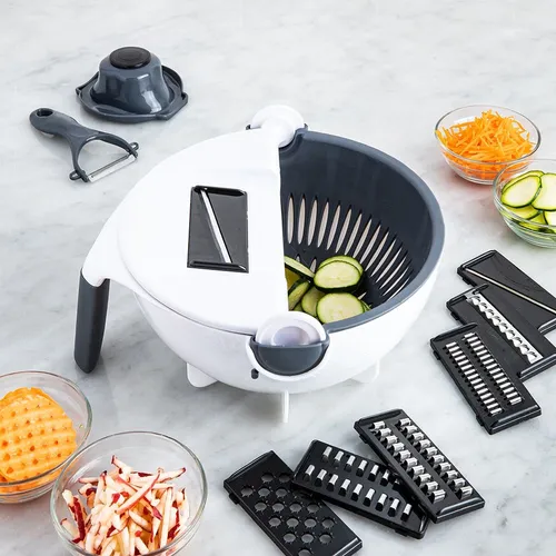 Picador Rallador Cortador Verduras Giratorio Multi Cocina | Cuotas sin  interés
