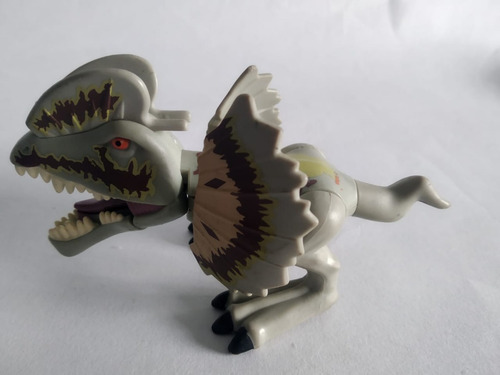 Dilophosaurus Dinosaurio Chompers Jurassic World Park Hasbro (Usado)