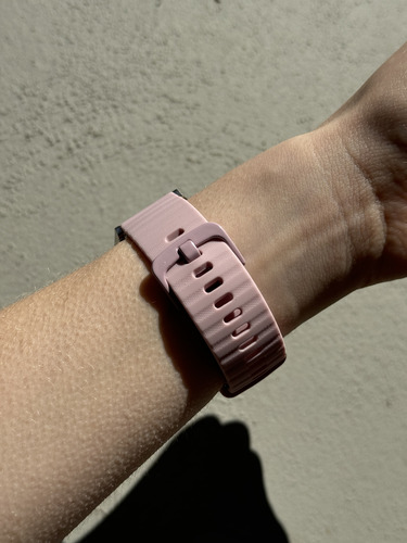 Malla Lineas Para Samsung Galaxy Watch Active 1 Y Active 2 Rosa Claro