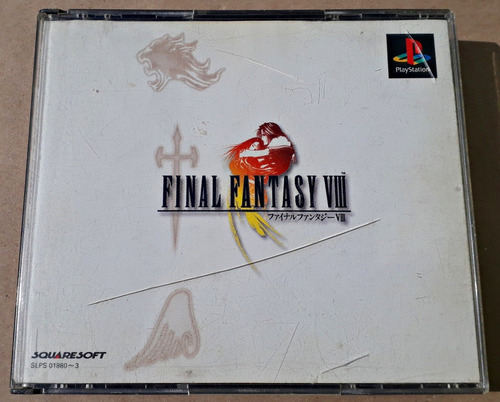 Jogo Final Fantasy Viii 8 Playstation Ps1 Psx Frete Grátis!