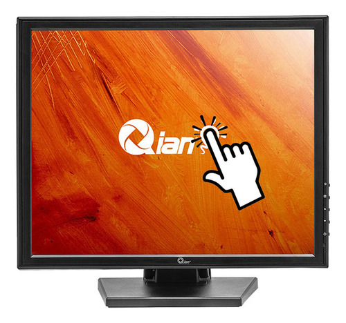Monitor Qian Tiago LED Touchscreen 17" 1280 x 1024p  Vesa VGA HDMI USB 5ms 60hz Punto de Venta Táctil