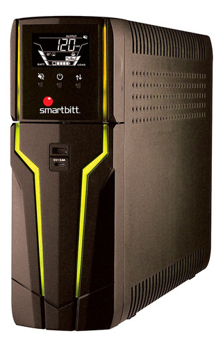 Smartbitt Ups Smart Gamer-ups 1800va/900w, Avr, Lcd, Rgb