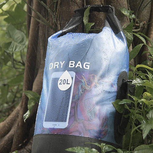 Bolsa Impermeable Para Rafting Al Aire Libre, Seca, Transpar