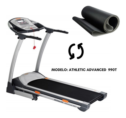 Imagen 1 de 1 de Cinta Repuesto Para Caminador Athletic Advanced 990t