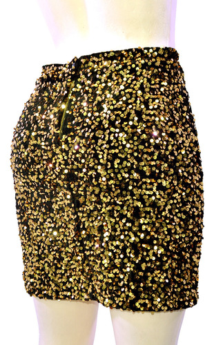 Falda De Lentejuela Para Mujer Sexy Y Cómoda Yami