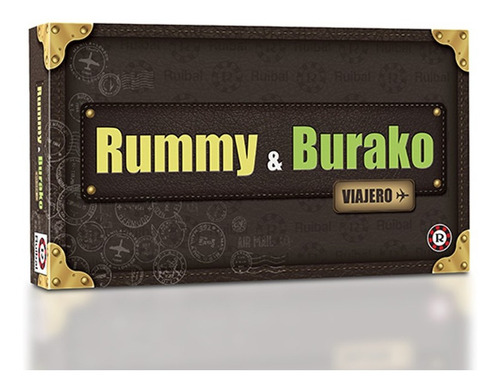 Juego de mesa Rummy & Burako Viajero Ruibal 1066