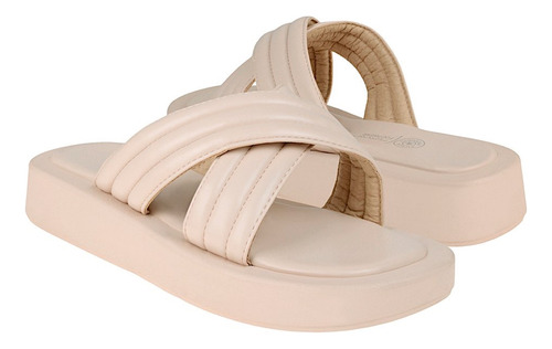 Sandalias Dama Furor 19525 Simipiel Beige