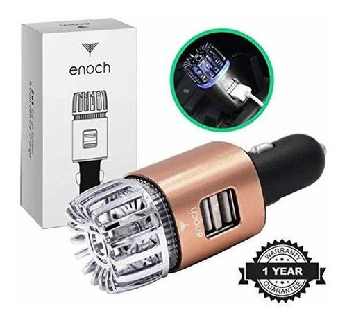 Purificador De Aire De Coche Enoch Con Cargador De Coche Usb