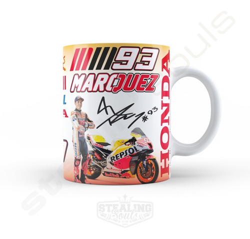 Taza Motogp - Marc Marquez 93 #03 | Honda / Hrc / Repsol