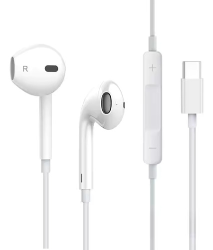 Fone De Ouvido Com Fio Tipo-c Intra-auricular Microfone