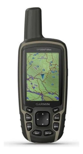 GPS deportivo portátil Garmin Gpsmap 64sx gris con pantalla de 8 GB 2.6