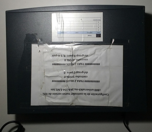 Router Cisco Modelo C888 Serie 800 Con Fuente Y Cable