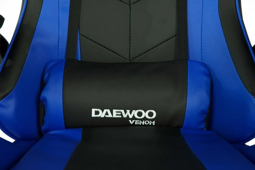 Imagen 5 de 8 de Silla Gamer Daewoo Shooter Reclinable + Apoyapies Dw-sga001
