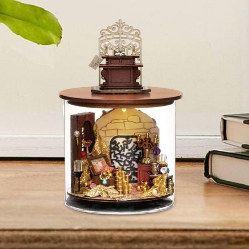 Dream Bottle Muñecas En Miniatura De Madera Para Niños