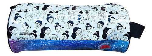 Cartuchera Bia Cartoon Tubo Disney Cresko Color Negro Liso