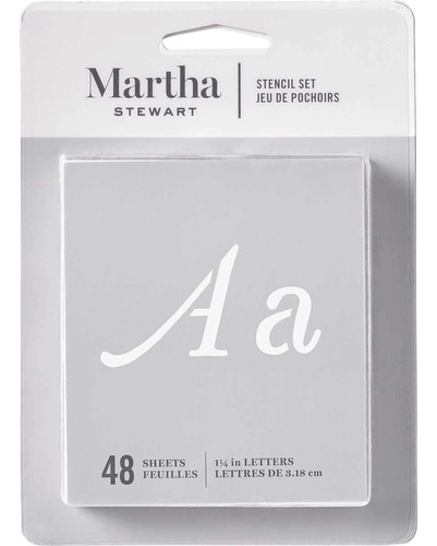 Martha Stewart Crafts - Plantilla De Alfabeto, 32988 Monogra