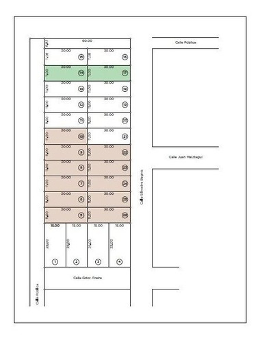 Venta De Terreno En Pueblo Esther - Pronta Posesion . Lote De 330 M2.