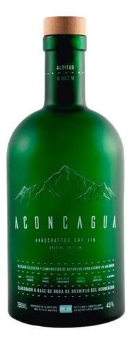 Kit Regalo Aconcagua Verde Gin Botánicos Infusiones X6 Corfú