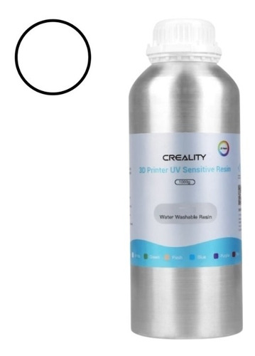 Resina Lavable Al Agua Creality Impresoras 3d 500g Colores